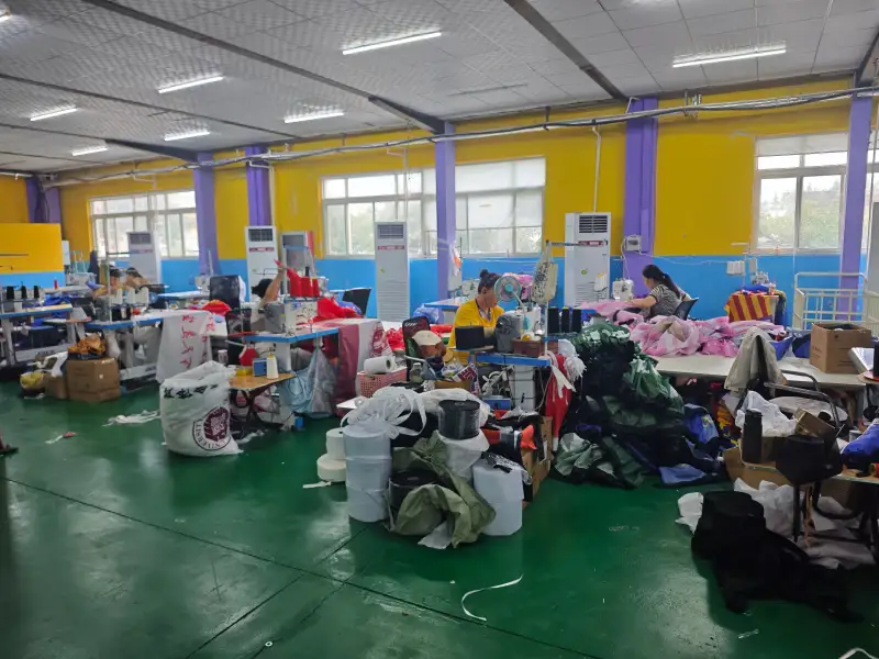 Área del taller de costura
