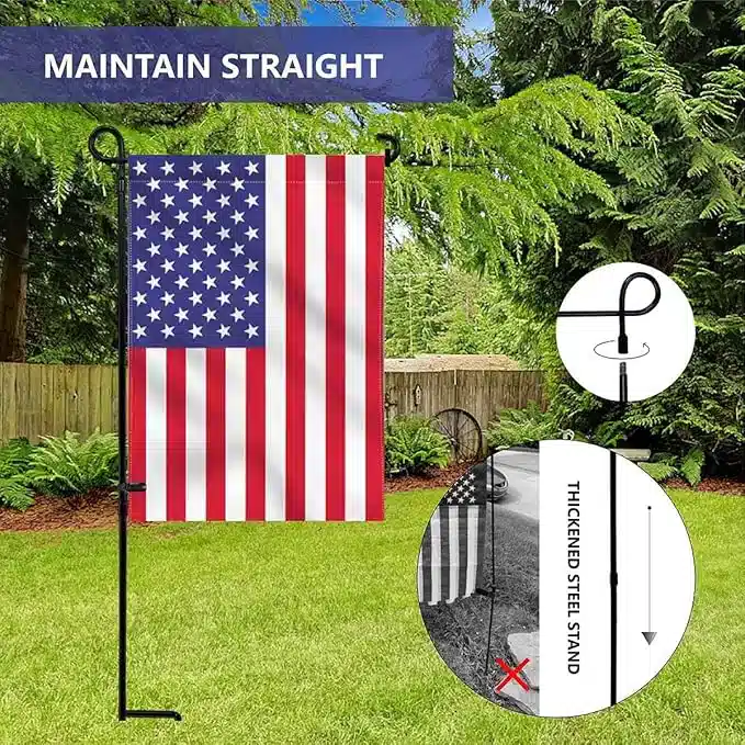 Bandera de jardín estadounidense