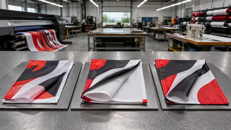Tres formas de fabricar banderas personalizadas a doble cara